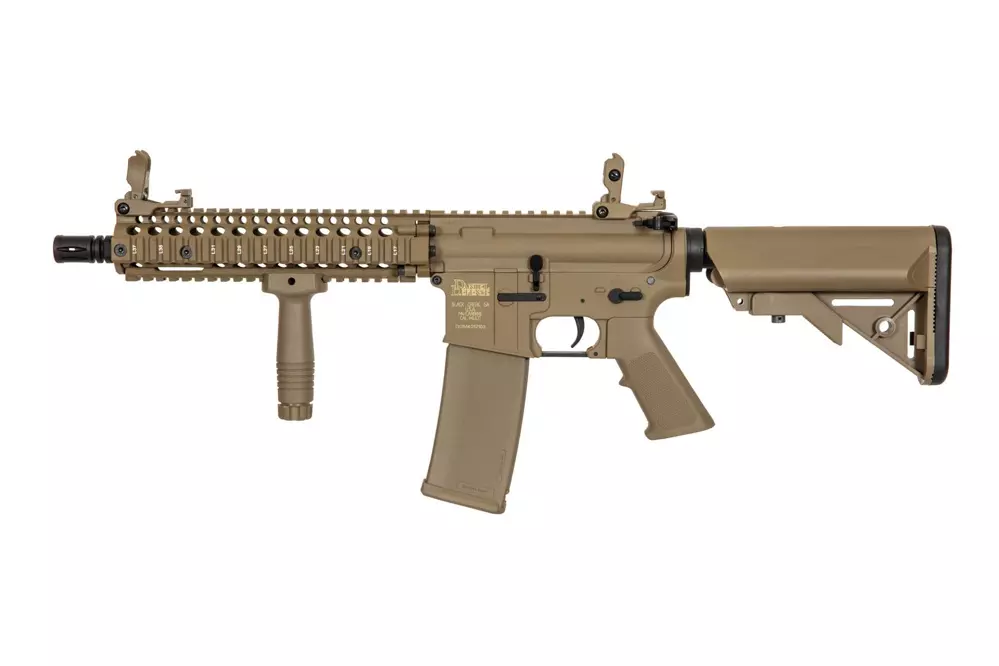 Airsoftová zbraň puškaka Daniel Defense® MK18 SA-C19 CORE™ X-ASR™ - Celoplášťová barva