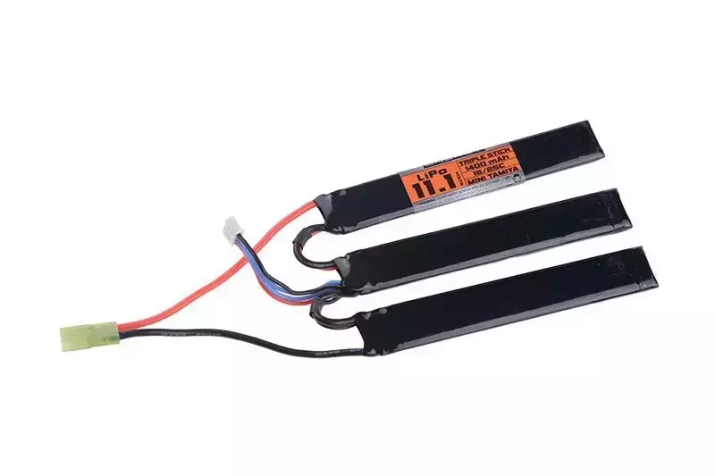 Baterie LiPo 11,1V Valken Energy 1400mAh 15/25C (3-modulová)
