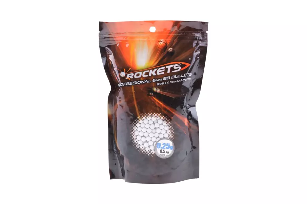 Kuličky Rockets Professional 0,25 g - 0,5 kg