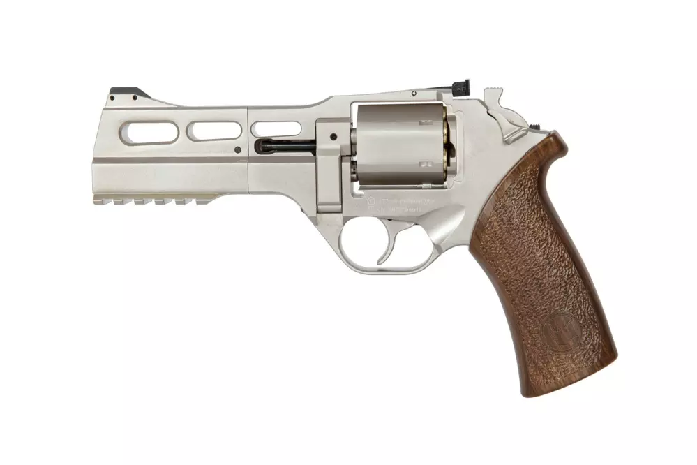 Revolver vzduchovka Chiappa Rhino 50DS 4,5 mm CO2 - nikl