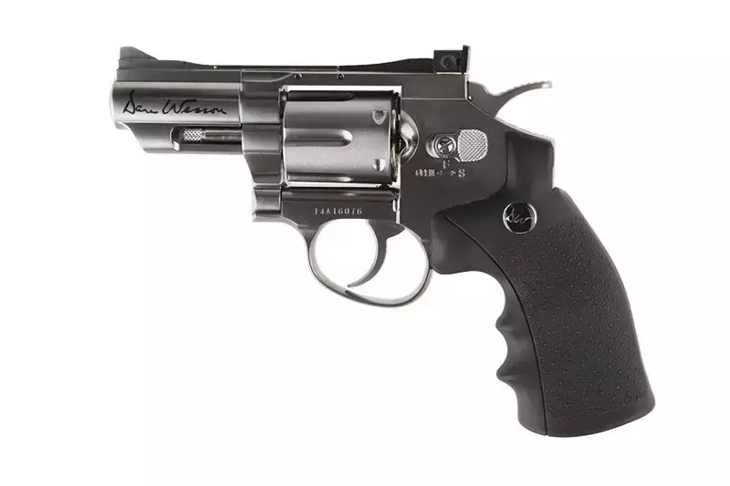 Revolver vzduchovka DAN WESSON 2,5 - stříbro