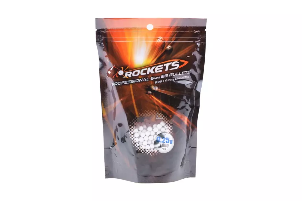 BBs  0.25g Rockets Professional 1000 stuks