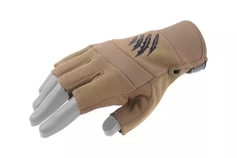 Armored Claw Shooter Cut Tactical Gloves - Tan