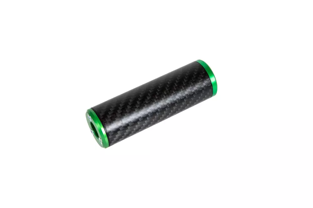 Carbon Silencer 30x100mm - Green
