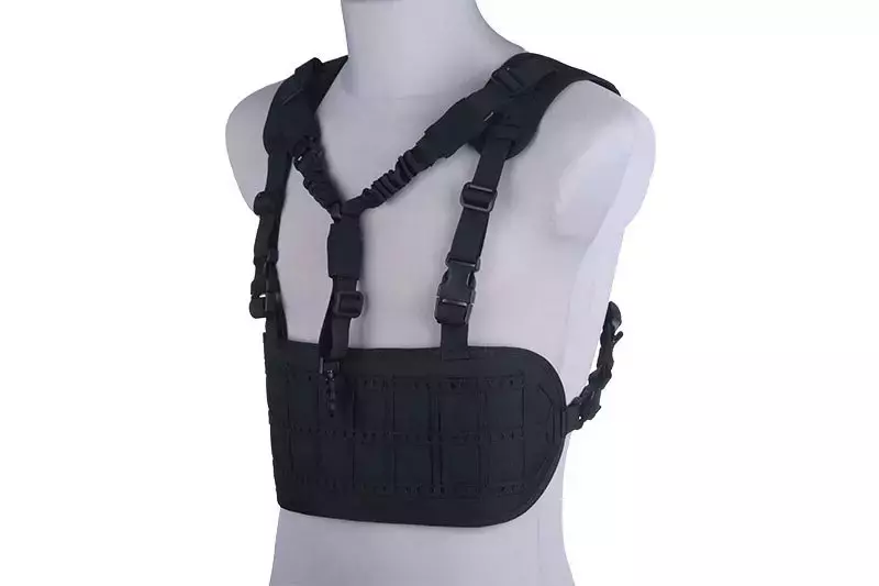 Dynamic Laser-Cut Tactical Vest - Black