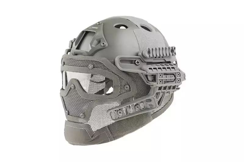 FAST Gunner Helmet (PJ) Replica - Grey