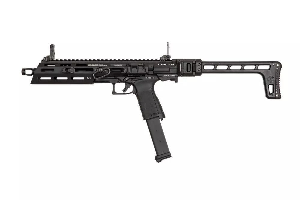 SMC-9 Submachine Gun Replica - Black