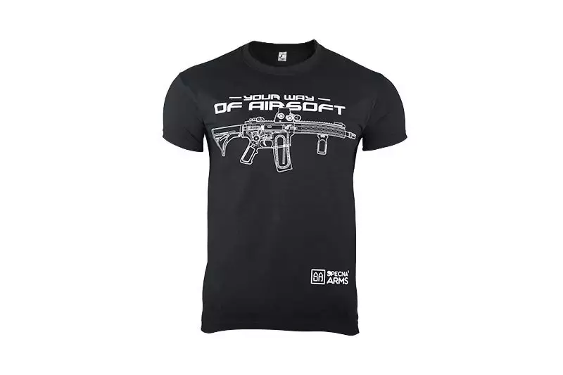 Specna Arms Shirt - Your Way of Airsoft 02 - Black