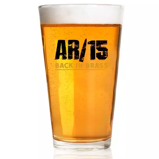 Verre à bière - AR15 BACK IN BRASS