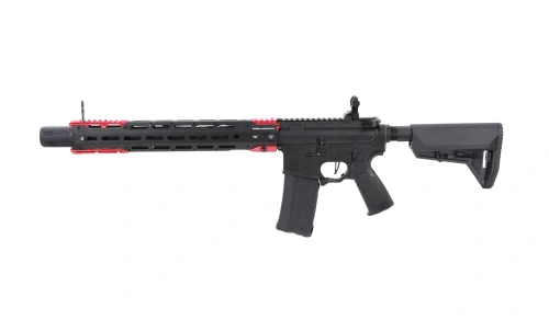 Karabinek ASG King Arms x Strike Industries Sentinel GRIDLOK® 15" Aster SE ETU Czarno-czerwony