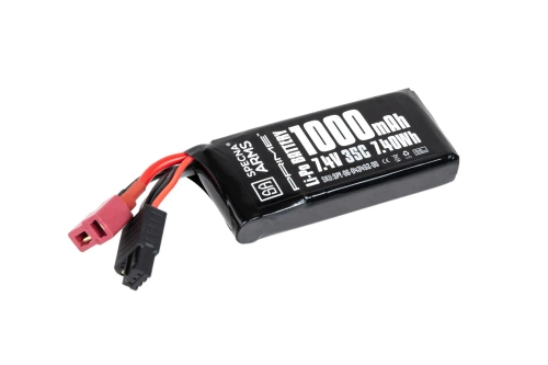Specna Arms x Gens Ace 1000 mAh 35C PEQ Li-Po batterijpakket T-Connect G-Tech
