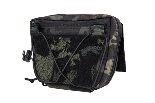 Poche tactique suspendue avec boucle QR Wosport MC Black
