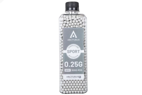 Arcturus RS® SPORT Match Grade Bolas de 0,25 g Botella de 3000 unidades