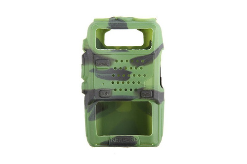 Gumowa osłona na radio Baofeng UV-5R - camo