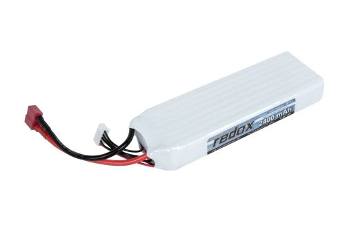 Redox 2400 mAh 14,8 V 20C Dean LiPo batterij