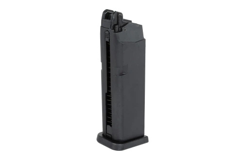 Groen gas 20-kogel magazijn East Crane voor Glock 19 replica MA016 Zwart