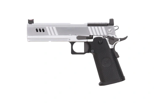 Nighthawk Custom BDS9 Pistolet GBB (Optics Ready) - Srebrny
