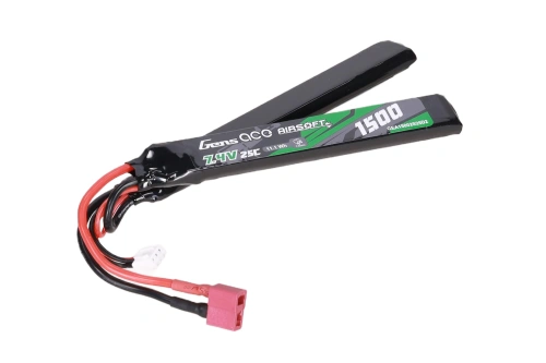 Akumulator Li-Po Gens Ace 1500mAh 25C Nunchuck 7.4V T-Deans