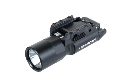 Torche tactique Wosport pour pistolet FL-05 Noir