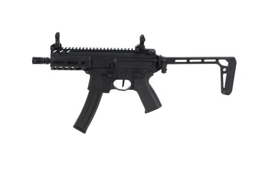 Pistolet maszynowy ASG King Arms x Sig Sauer MPX-K Sportline Czarny