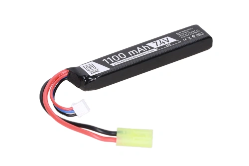 Specna Arms 1100mAh 20C 7,4V mini tamiya LiPo batterij