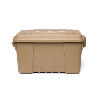 Caja para equipo táctico pequeño Plano 53 litros Tan