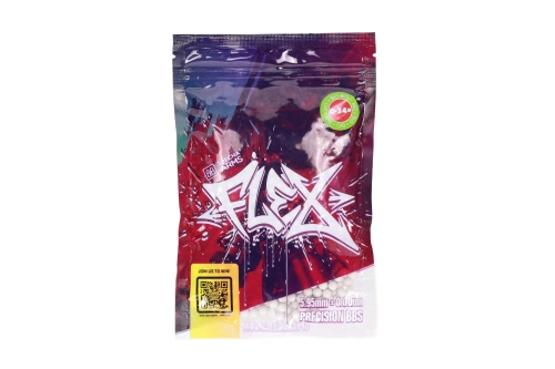Specna Arms FLEX, bolas de precisión de 0,34 g BIO, 1000 unidades.