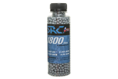 SRC kogels 0,38g flesje 1800 stuks Grijs