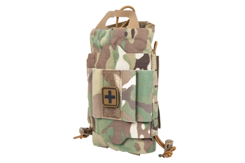 Trousse de secours tactique déchirable avec velcro Wosport MC