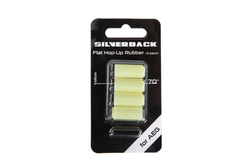 Juego de 4 gomas Hop-Up Silred dotback 70° para réplicas AEG