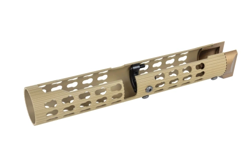 Tubularne łoże aluminiowe KeyMod 5KU do replik AK-105 (wersja CYMA)