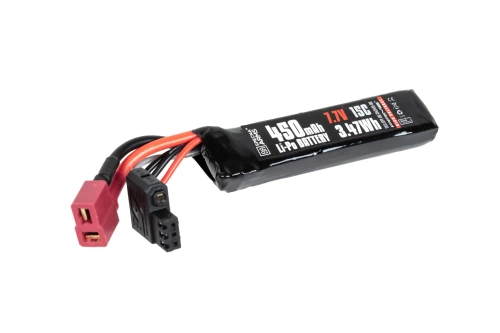 Li-Po batterij Specna Armen x Gens Ace 450 mAh 15C 7,7V Hoogspanning T-Deans G-Tech
