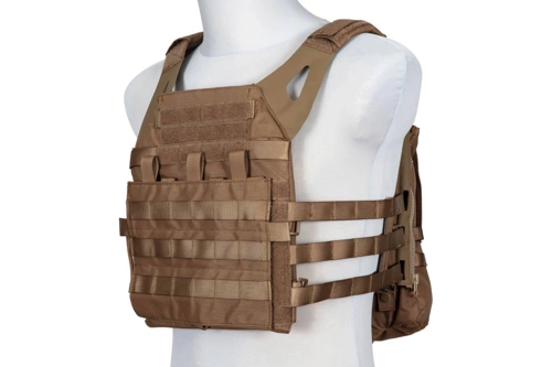 GFT Tactical Jump MK2 Plate Carrier Tactical Vest - TAN