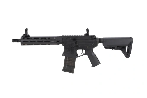 Karabinek ASG King Arms x Lancer Systems L15 LCH7 8" Real Carbon Czarny