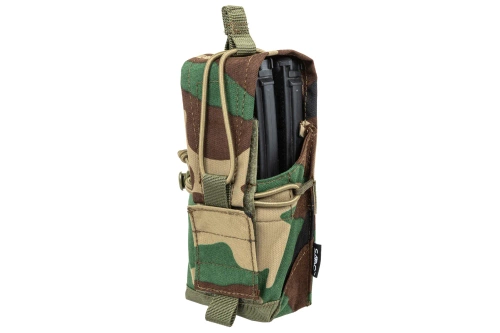Specna Arms Tactical Woodland dubbele universele magazijntas