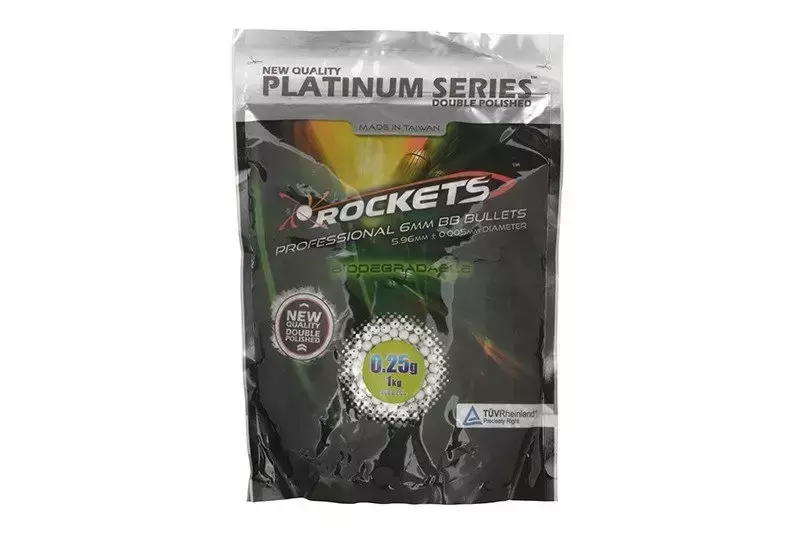 Kulki  0.25g Rockets Platinum 1 kg