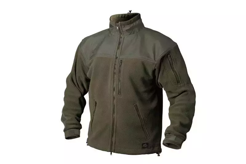 Polar Classic Army Fleece Jacket - oliwkowy