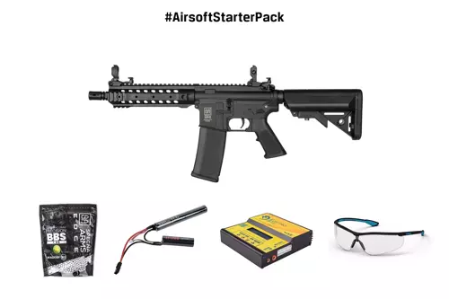 #AirsoftStarterPack - SA-F01 FLEX™ + accesorios