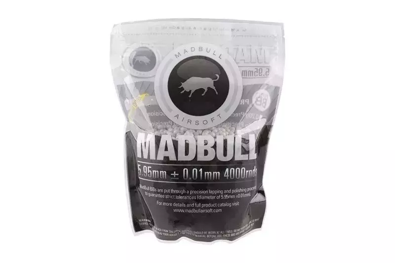 Bolas biodegradables 0.28g Madbull Premium Match/ PLA 4000 uds